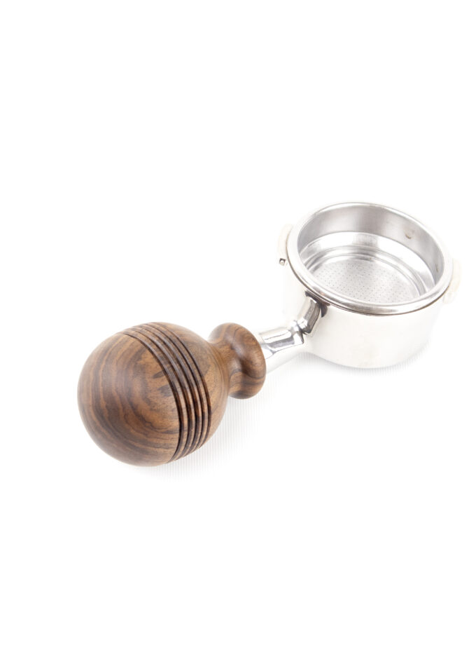 Knob Style Portafilter Handle Walnut